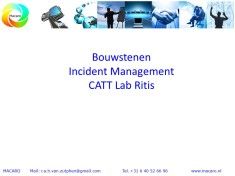 bouwstenen incident management